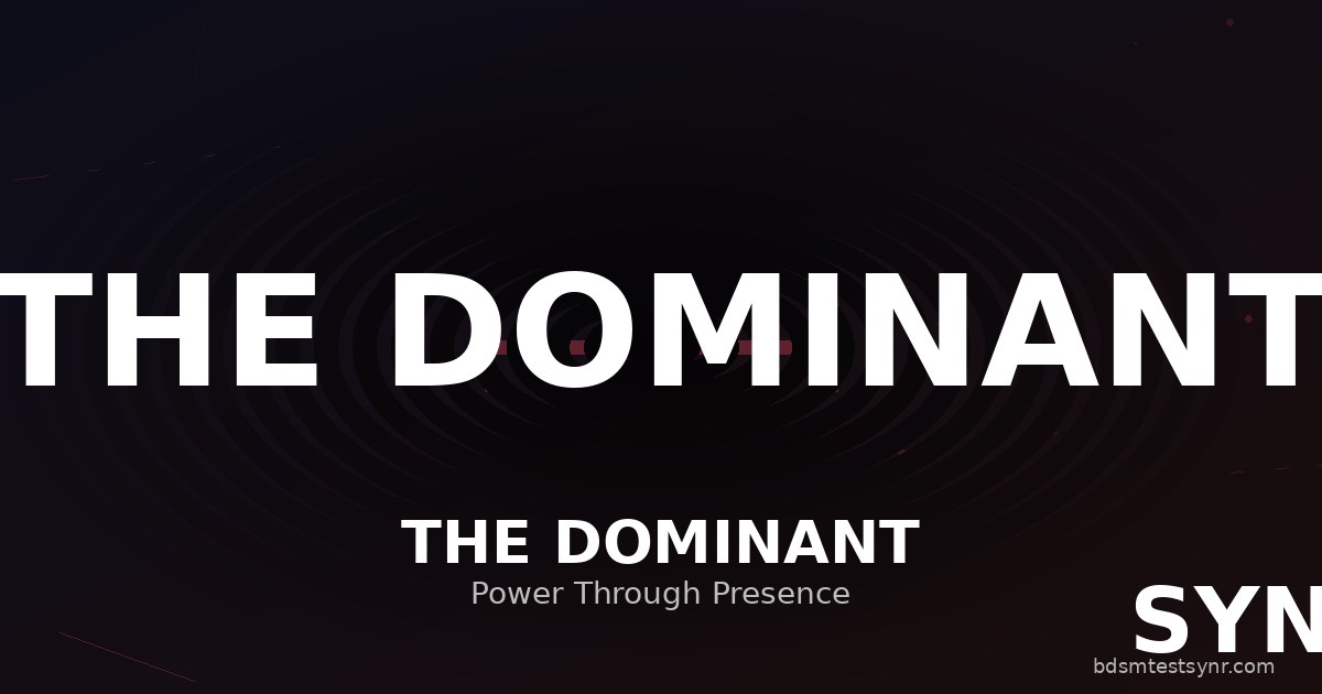 L'archétype Dominant en BDSM : qui est vraiment le Dom ? — SYNR