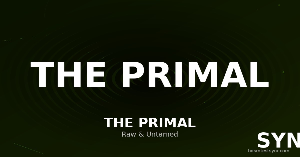 Primal BDSM archetype
