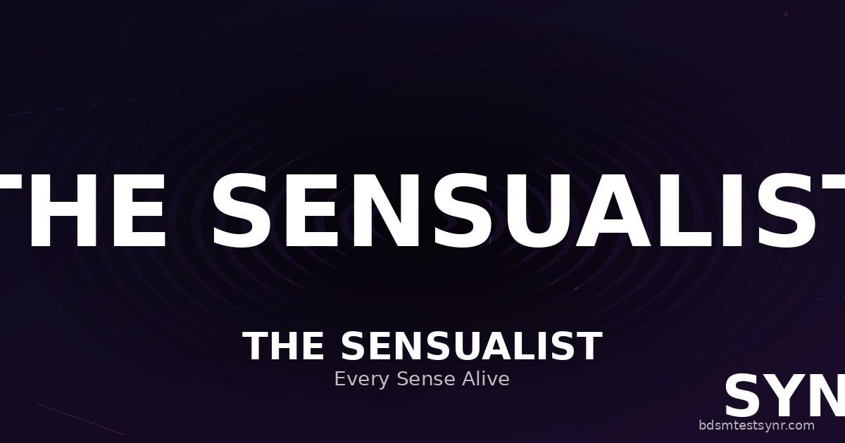 Sensualist BDSM archetype