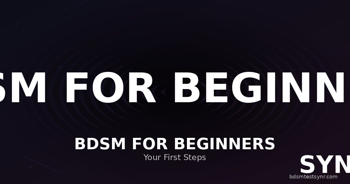 BDSM für Anfänger: Sicher einsteigen