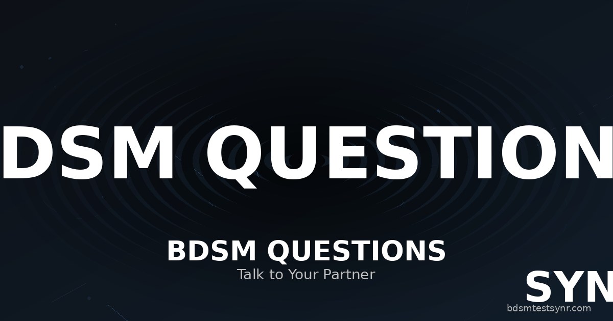 Fragen an deinen Partner über Kinks und BDSM