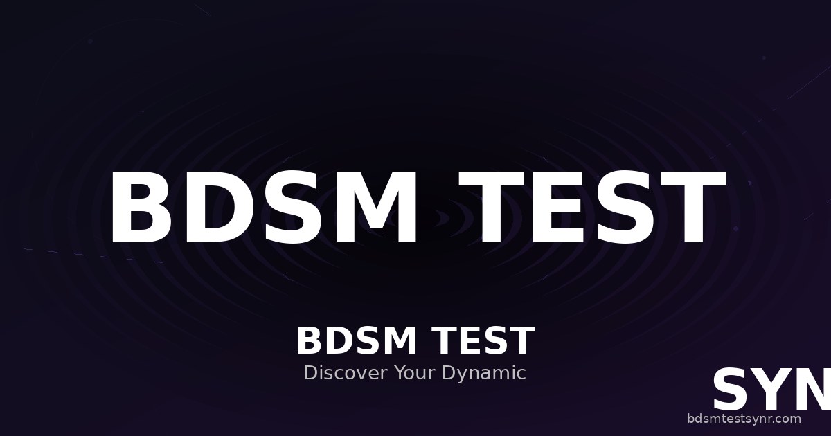 Wie ein BDSM Test funktioniert: Methodik erklärt